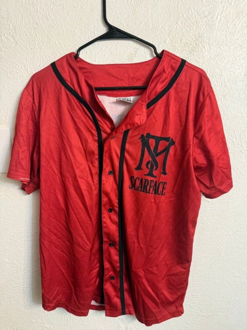 Red Scarface Jersey
